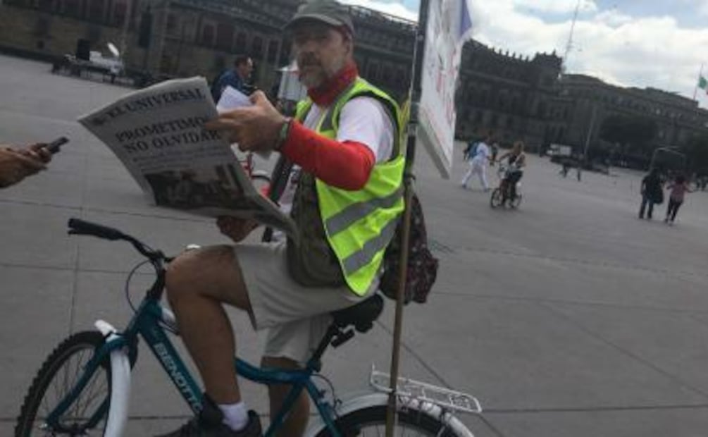Colectivos elaboran un mapa gigante con motivo al Movimiento Estudiantil del 68