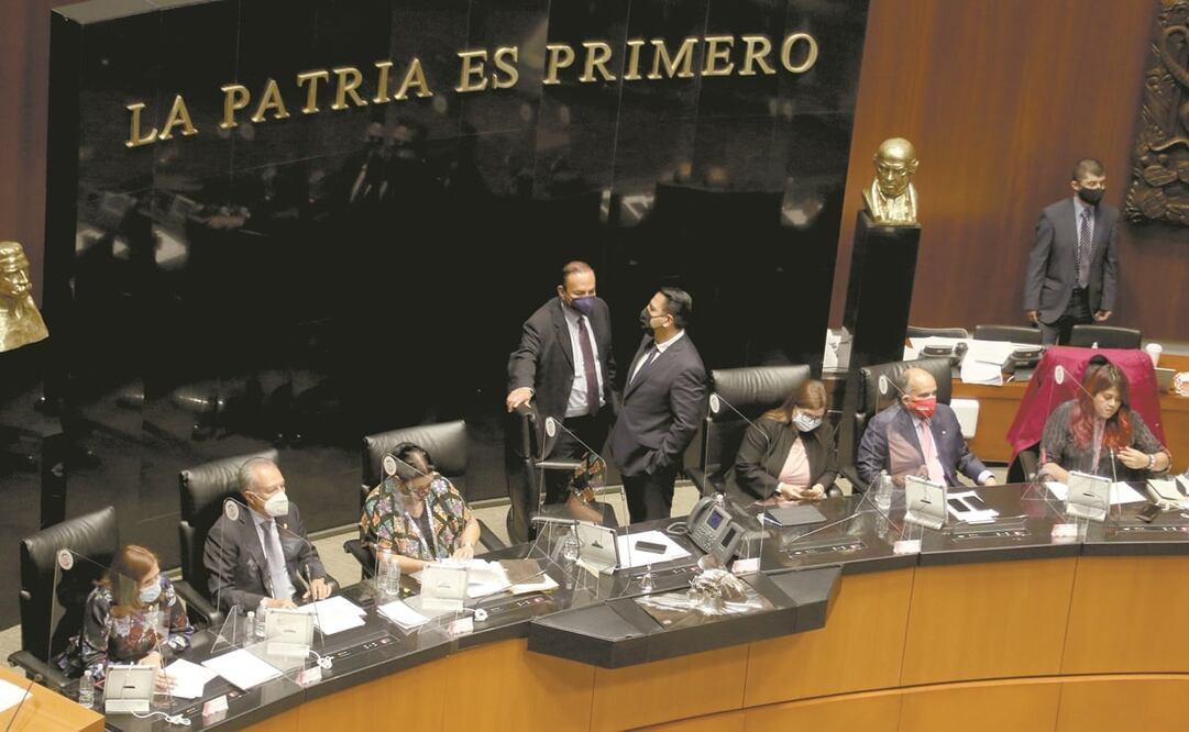 El pasado viernes, la Comisión Permanente frenó a Morena sobre el periodo extraordinario para aprobar la revocación de mandato. Foto: Archivo/ EL UNIVERSAL.