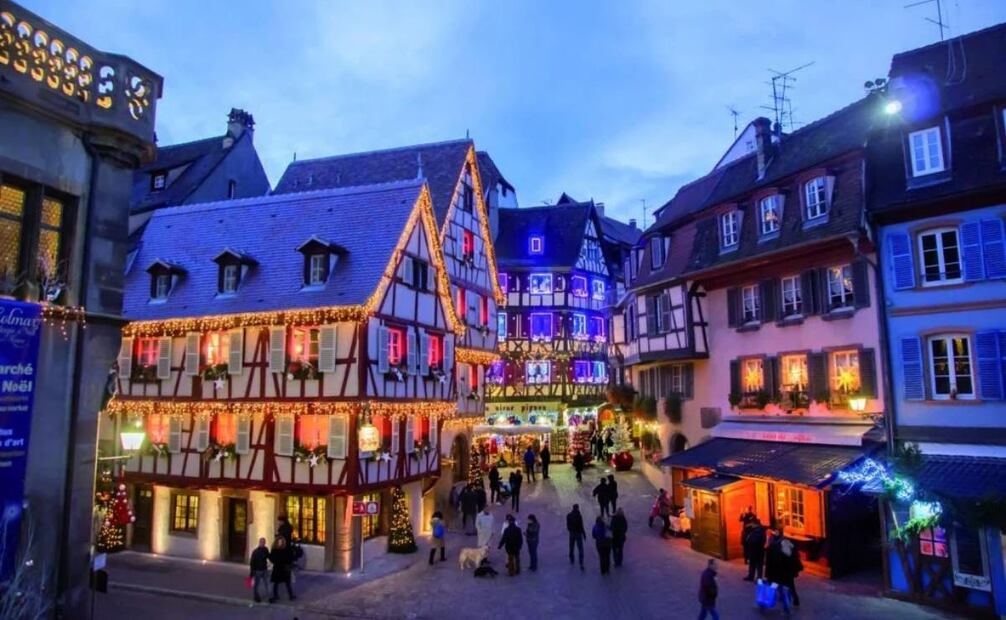 Estrasburgo, Francia en navidad. Foto: visitstrasbourg