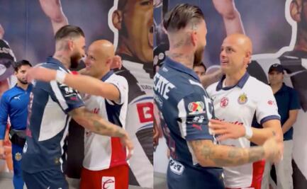 Chicharito Hernández y Sergio Ramos tienen emotivo encuentro; el momento se volvió viral