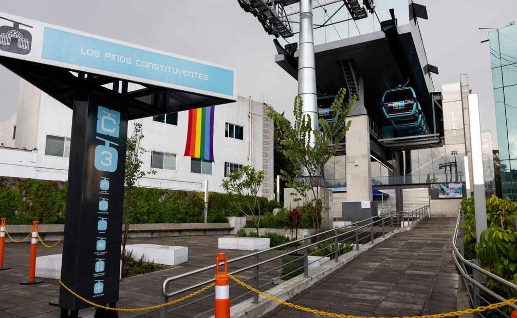 La Línea 3 del Cablebús permanece cerrada por mantenimiento / Foto: Hugo Salvador. EL UNIVERSAL