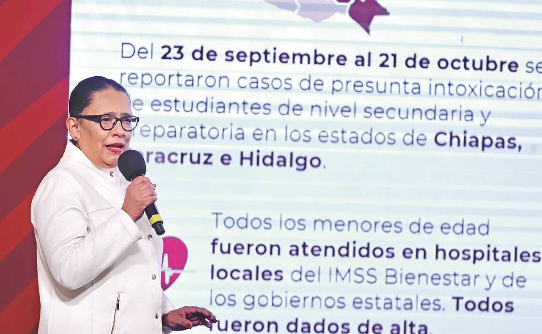 La secretaria dijo que las fiscalías estatales siguen con las investigaciones. Foto: Berenice Fregoso/EL UNIVERSAL