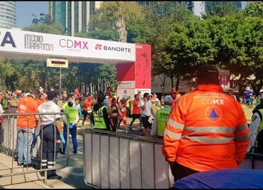 Reportan 2 muertos por infarto en Medio Maratón de CDMX