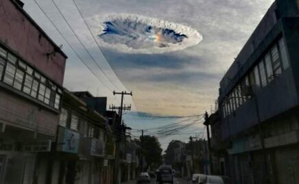 FOTOS: Efectos de frente frío crean extraño agujero en el cielo de Chiapas