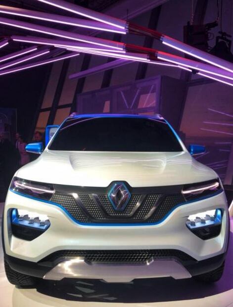 Renault presenta K-ZE, un vehículo eléctrico económico