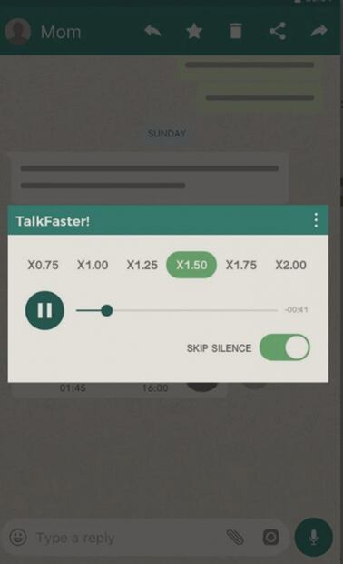 Escucha más rápido tus mensajes de voz de WhatsApp con esta app