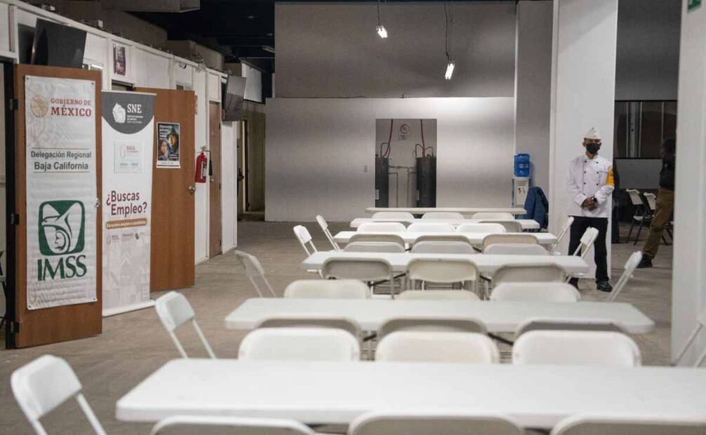 Primer albergue de México en Tijuana para atender deportados. Foto: Aimee Melo/EL UNIVERSAL