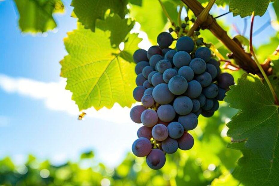 El consumo regular de uvas se asocia con beneficios para la salud visual. Fuente: Freepik.