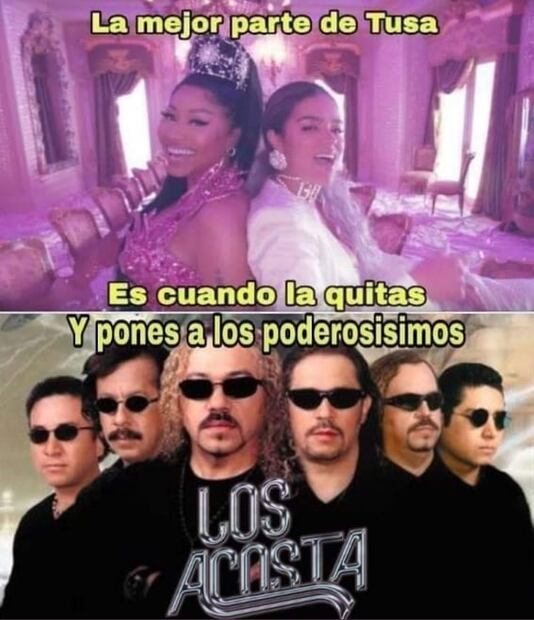 Los Acosta reciben memes tras negar concierto con Rammstein