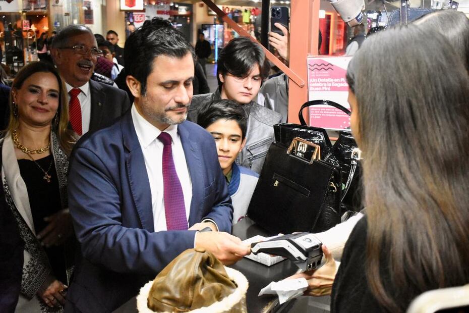 Realizan la primera compra de El Buen Fin, edición 2023. Foto: Cortesía de Concanaco