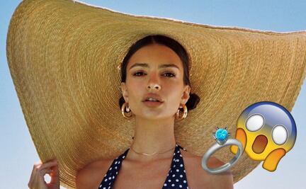 Emily Ratajkowski presume anillo de compromiso ¡cuatro meses después de su boda!