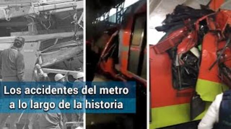 El choque en el Metro Tacubaya y otros a lo largo de la historia