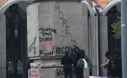 Comerciantes en Toluca bajan cortinas por destrozos en marcha feminista