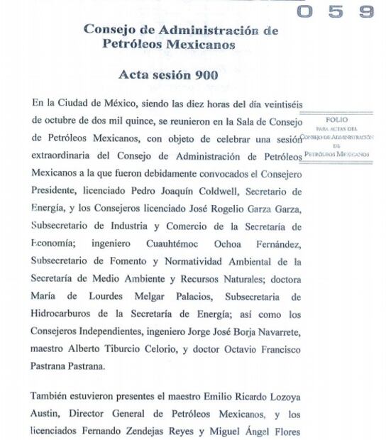 Investiga FGR a consejo de administración de Pemex por compra de Fertinal