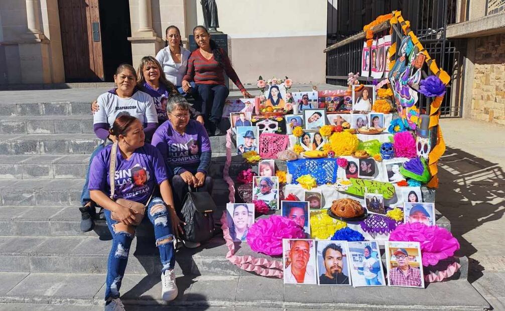 Este altar se instaló en el corredor de la avenida 16 de Septiembre.
Foto: Especial.
