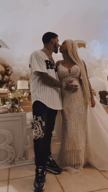 Así es la mansión en Miami que remodelan Anuel AA y Yailin, la más viral, para recibir a su primera hija