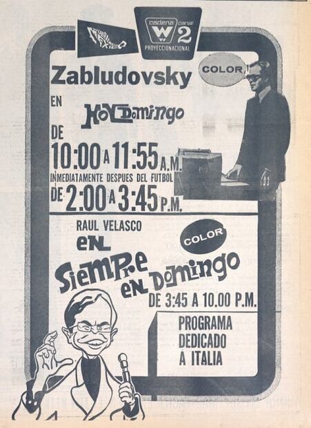 Así se veía la televisión en los años 70