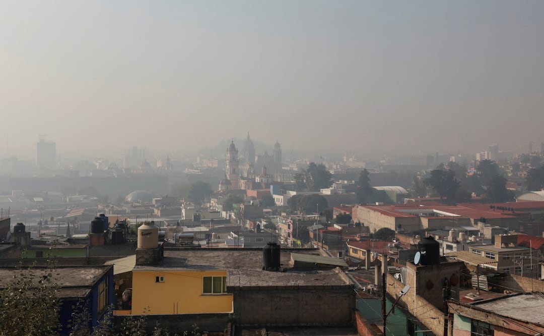 Mala calidad del aire. Foto: Alejandro Vargas/El Universal