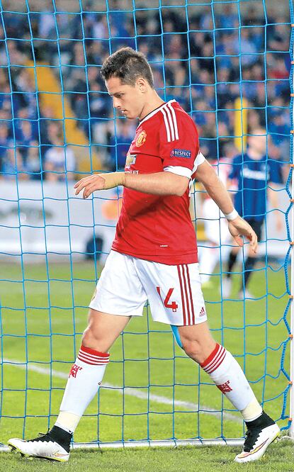 El miércoles, ante el Brujas, Hernández falló un penalti (XINHUA)