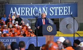 Trump anuncia que los aranceles al acero aumentarán a 50%; "América primero", afirma
