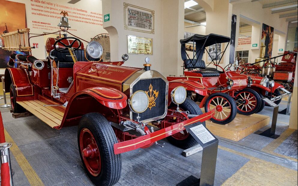 Inauguración del nuevo museo de bomberos de la Ciudad de México en la estación de bomberos Tacubaya comandante Artemio Venegas Mancera. Foto: Yaretzy M. Osnaya / EL UNIVERSAL