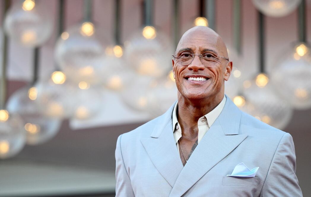 Dwayne Johnson, actor de la cinta "The Smashing Machine" en Venecia.
Foto: EFE / Ettore Ferrari
