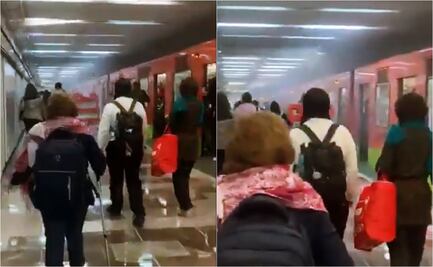 Reportan humo en una estación de la Línea 3; Metro aclara que no hay riesgo para los pasajeros y que el servicio continúa de manera normal