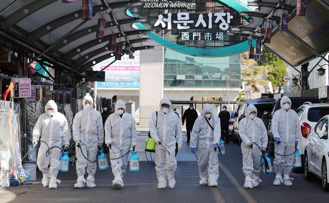 Emergencia por coronavirus en Corea del Sur (Fotos: AP)