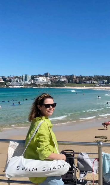 Swin Shady, marca australiana de productos de playa.
Foto: Instagram, vía @swimshadyhp