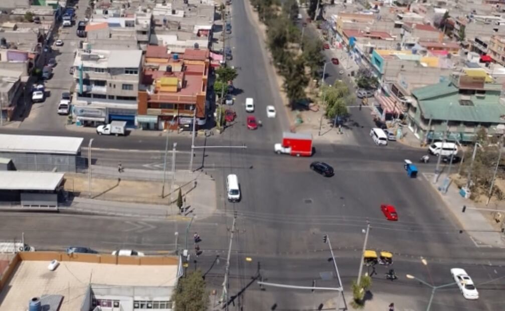 Durante contingencia, principales vialidades de Neza se descongestionan de autos  