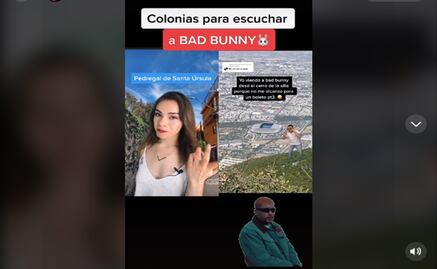 ¿Sin boletos para ver a Bad Bunny? Tiktoker revela colonias cercanas al Estadio Azteca para escuchar su concierto gratis 