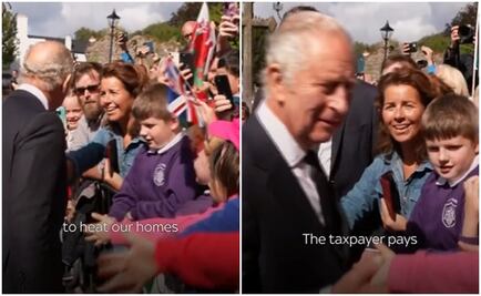 "Mientras luchamos para calentar nuestros hogares, tenemos que pagar su desfile": encara ciudadano a Carlos III