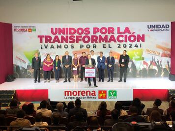 Claudia Sheinbaum, ganadora del proceso interno de Morena para el 2024; mxm