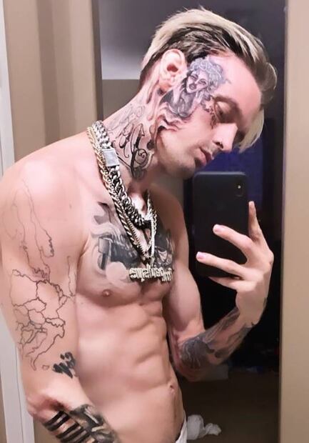 FOTOS. Así cambió físicamente Aaron Carter en su lucha contra las adicciones