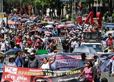 Alertan por 5 marchas en el último domingo del 2019