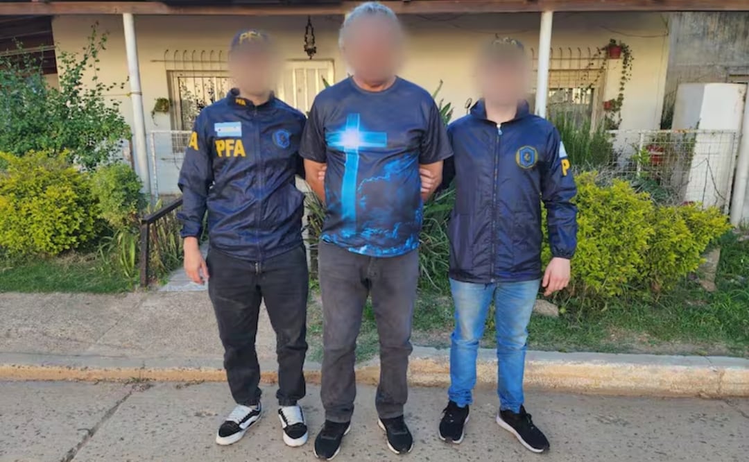 El sospechoso fue detenido en Entre Ríos, Argentina. Foto: La Nación Argentina/GDA