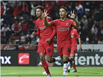 Toluca y Leo Fernández le hacen la "diablura" a Chivas y empatan en los últimos minutos