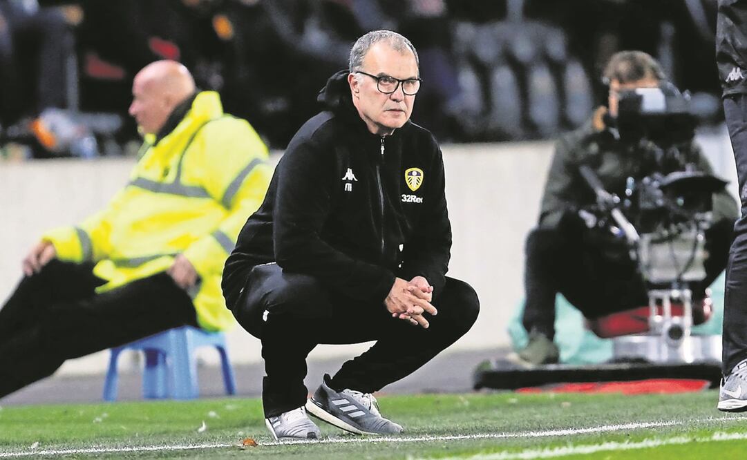 Marcelo Bielsa en su etapa como entrenador del Leeds / Foto: Especiales