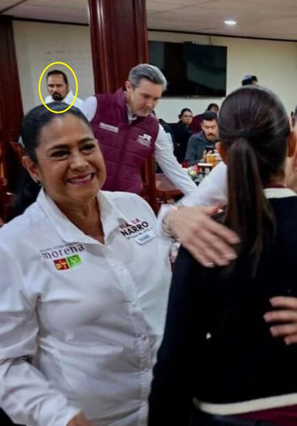 En el círculo amarillo, El Chispa, presunto operador del crimen en Reynosa.