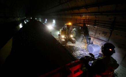 Avanzan trabajos de remodelación de la L12 del Metro
