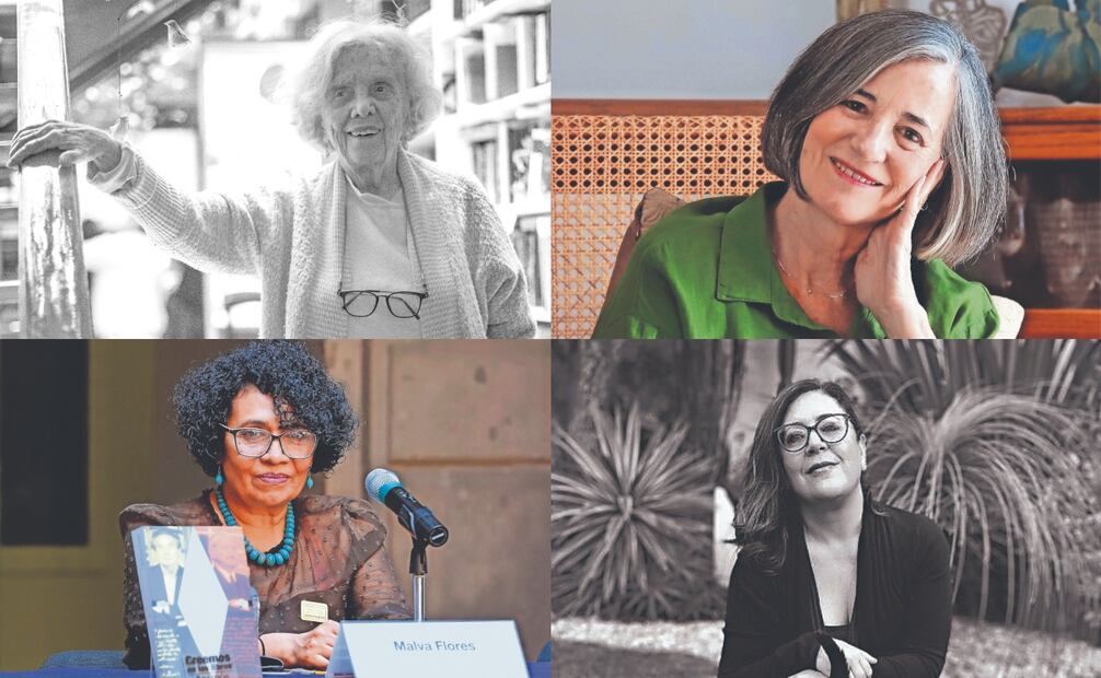 Escritoras, poetas y compositoras. Fotos: Berenice Fregoso, Germán Espinosa/EL UNIVERSAL.