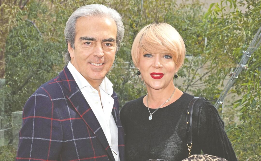 Lorenzo Lazo y Edith González.