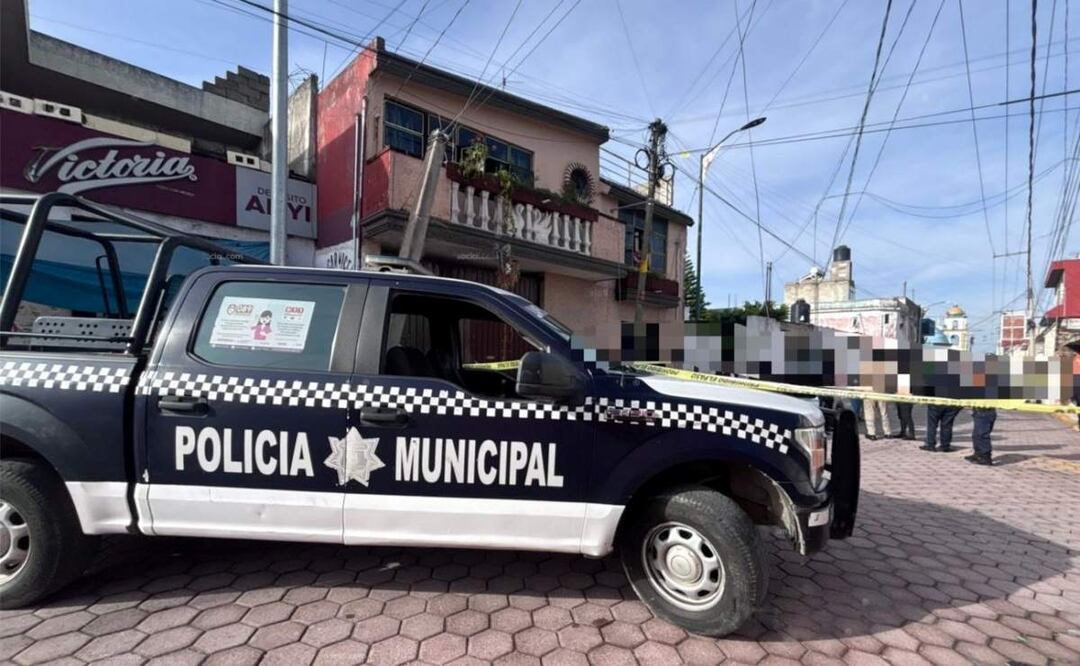 Máximo Óscar Luna Capilla fue asesinado a balazos en el barrio de San Cosme, en San Pablo del Monte, Tlaxcala (04/06/2025). Foto: Especial