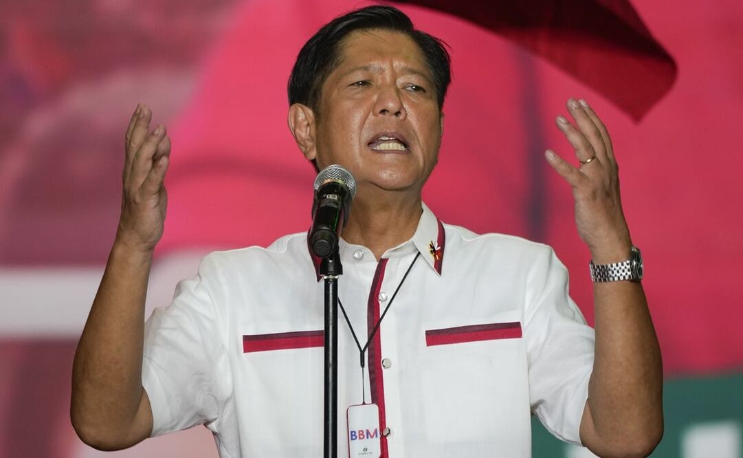Ferdinand Marcos Jr. presidente de Filipinas. Foto: AP