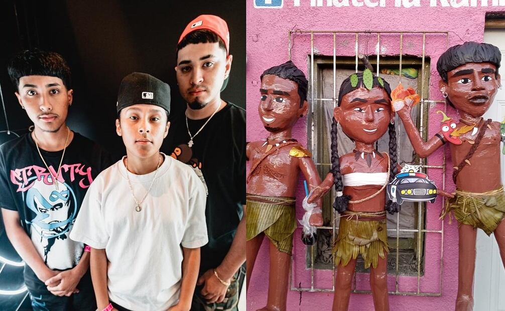 Arman piñatas de Yahritza y Su Esencia. Foto: Facebook