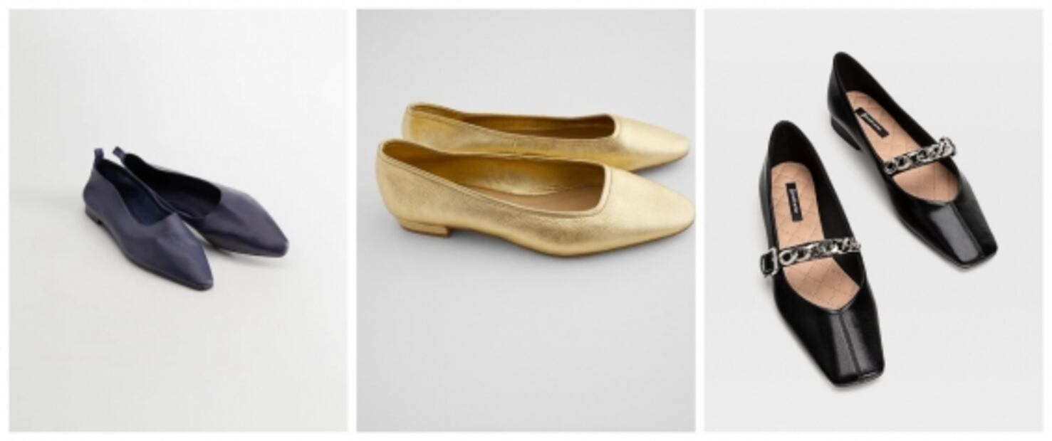 Zapatos bajos que te ayudan a verte más alta y en tendencia