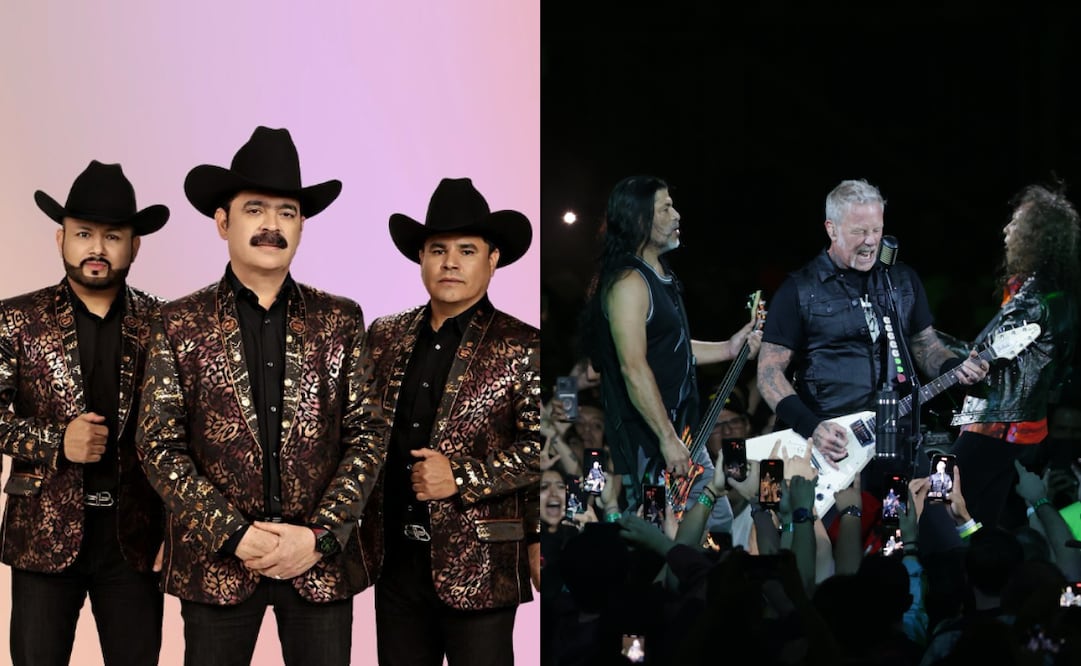 Los mexicanos agradecieron el gesto de los metaleros en su concierto. Foto: Instagram, EL UNIVERSAL.