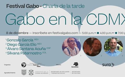 La relación de Gabriel García Márquez y la Ciudad de México, un análisis en el Festival Gabo 2020