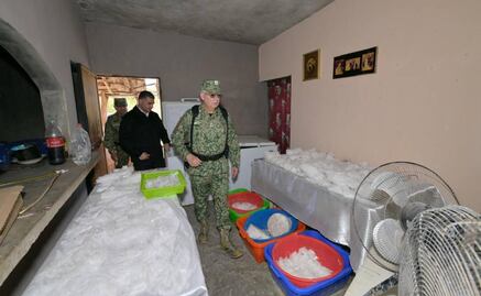 Harfuch y Trevilla supervisan decomiso de casi 5 toneladas de metanfetaminas en Culiacán; mayor aseguramiento de la administración