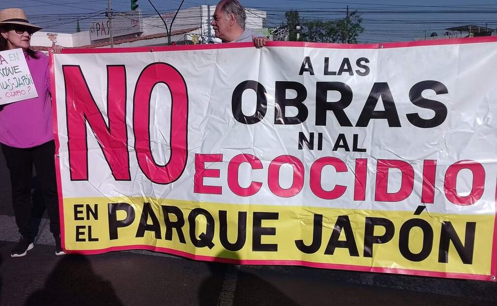 Vecinos denuncian ecocidio por construcción (29/04/2025). Foto: Especial